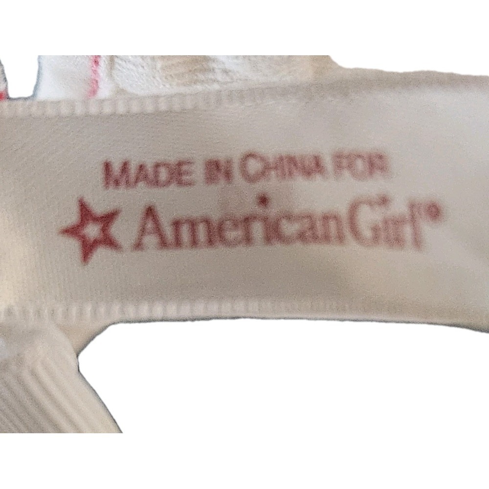 AMERICAN GIRL LOT Of Clothing Slippers Sun Hat Tank Top Shoes Shorts - Picture 2 of 2